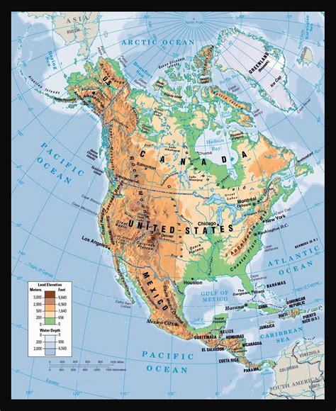 Unveiling The Geography Of North America A Comprehensive Look At The