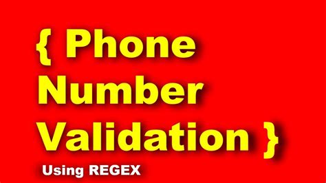 5 Tips: US Phone Number Regex 5 Tips: US Phone Number Regex