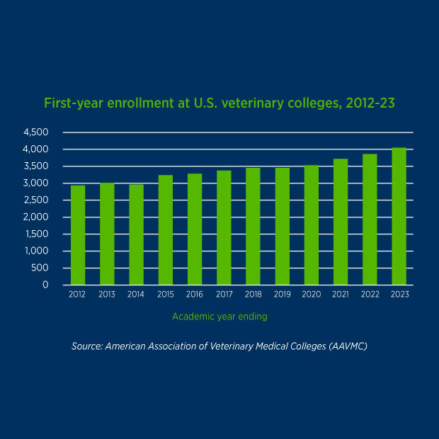 Us Veterinary Colleges Increase Seats At Accelerating Rate American Us Veterinary Colleges Increase Seats At Accelerating Rate American