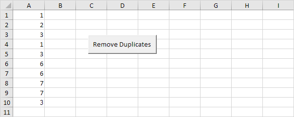 Get Rid of Excel Duplicates with VBA