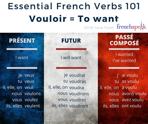 How to Say I Want in French