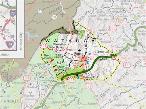 Unveiling Watauga County's GIS Map
