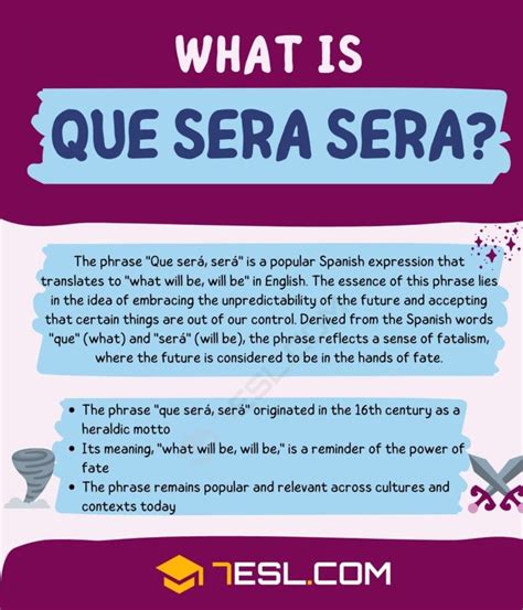 Que Sera Sera: 3 Meaningful Interpretations Que Sera Sera: 3 Meaningful Interpretations
