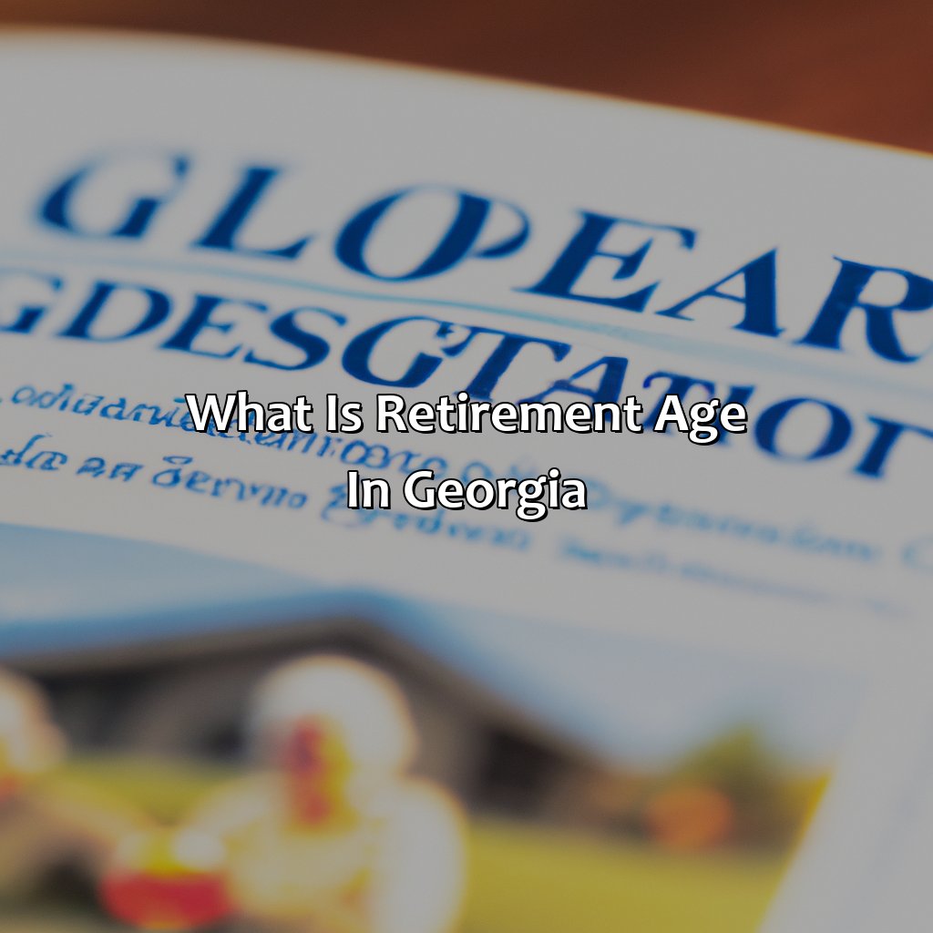 What Is Retirement Age In Georgia Retire Gen Z What Is Retirement Age In Georgia Retire Gen Z