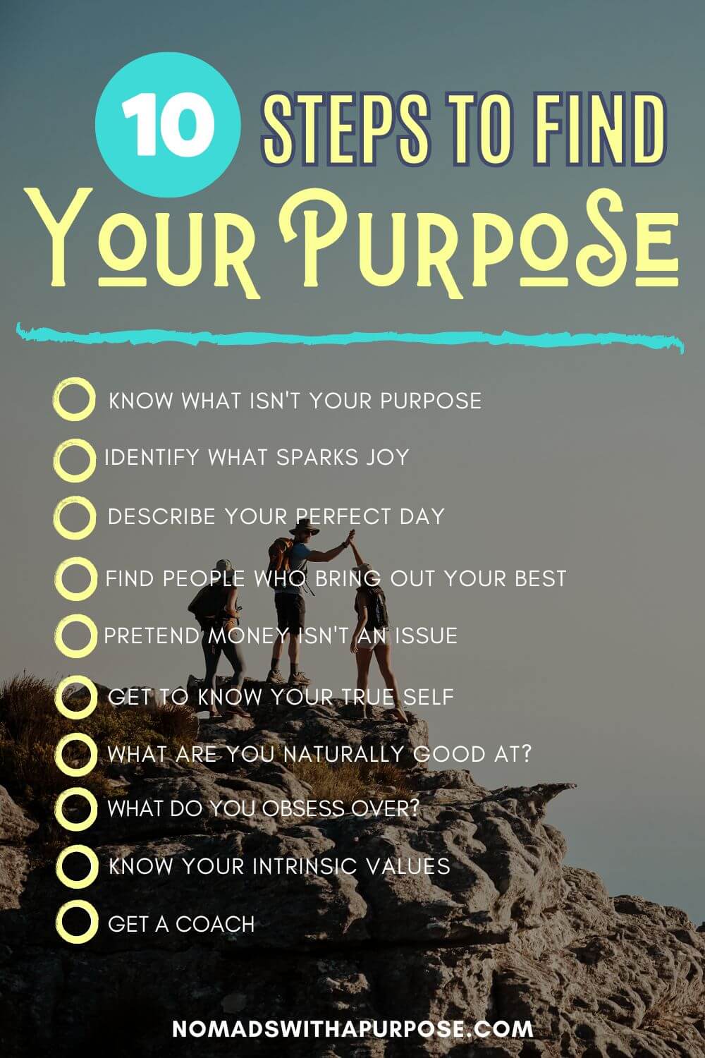 Discover the 7 Essential Purposes.