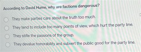 5 Reasons Factions Divide Us