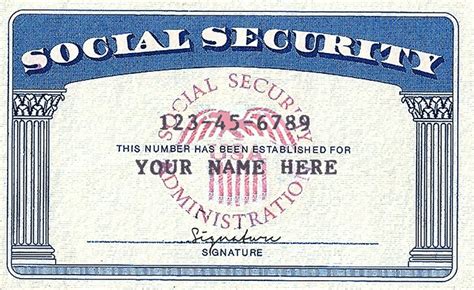 Your Social Security Number And Card Your Social Security Number And Card